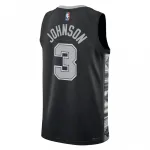 Keldon Johnson San Antonio Spurs Jordan Brand Unisex Swingman Jersey – Statement Edition – Black