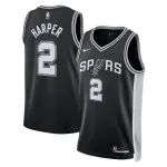 Dylan Harper San Antonio Spurs Nike Unisex 2025 NBA Draft First Round Pick Swingman Jersey - Icon Edition - Black Dylan Harper San Antonio Spurs Nike Unisex 2025 NBA Draft First Round Pick Swingman Jersey – Icon Edition – Black