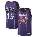Maglia personalizzata Nike Swingman per ragazzi dei Toronto Raptors, viola - Edizione classica