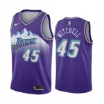 Utah Jazz Herren-Trikot Donovan Mitchell #45 Hardwood Classics 2019/20 – Klassische Edition
