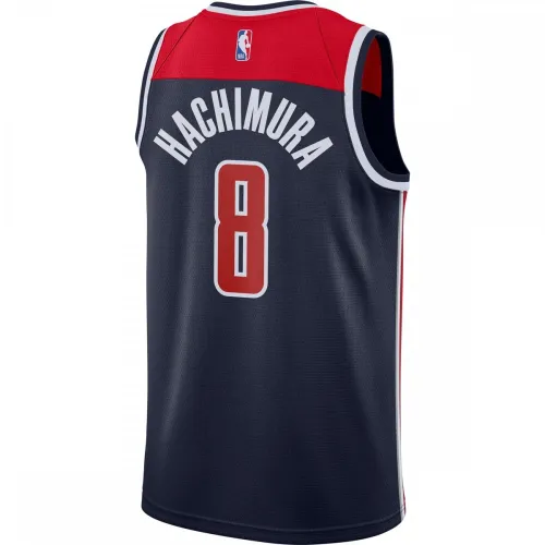 Rui Hachimura Washington Wizards Jordan Brand 2020/21 Swingman Player Jersey – Statement Edition – Navy