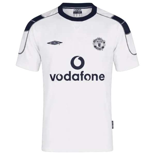 2000/01 Manchester United Away Retro Jersey - A-Grade Quality Detail View