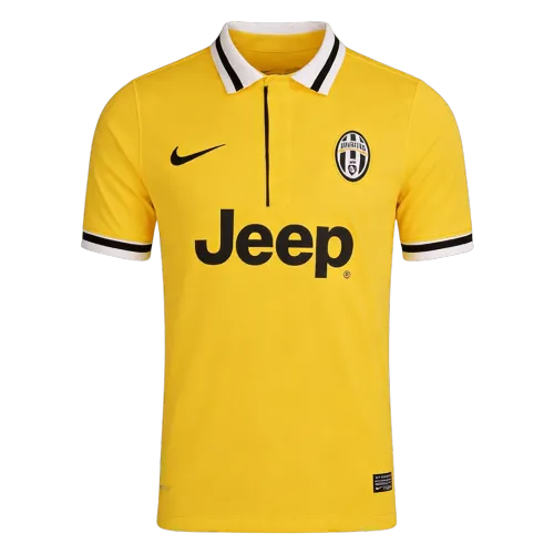 Camiseta retro de la Juventus para partidos fuera de casa de la temporada 2013/14