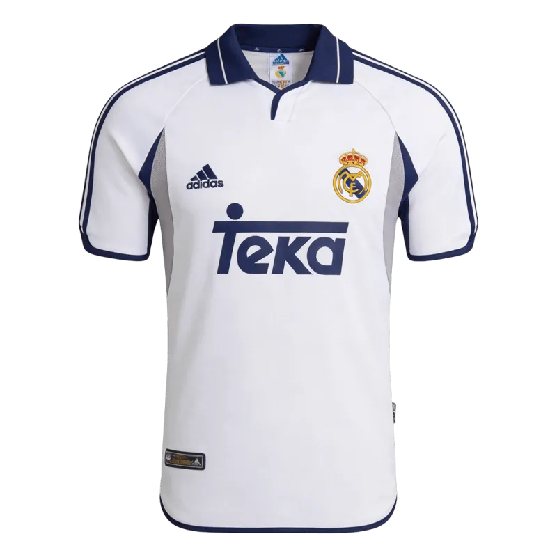 2000/01 Real Madrid Home Retro Jersey