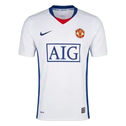 2008/09 Manchester United Away Retro Jersey - product photo US20.99 - 2008/09 Manchester United Away Retro Jersey