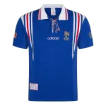 1996 Frankreich Heimtrikot im Retro-Stil 1996 Frankreich Heimtrikot (Retro)