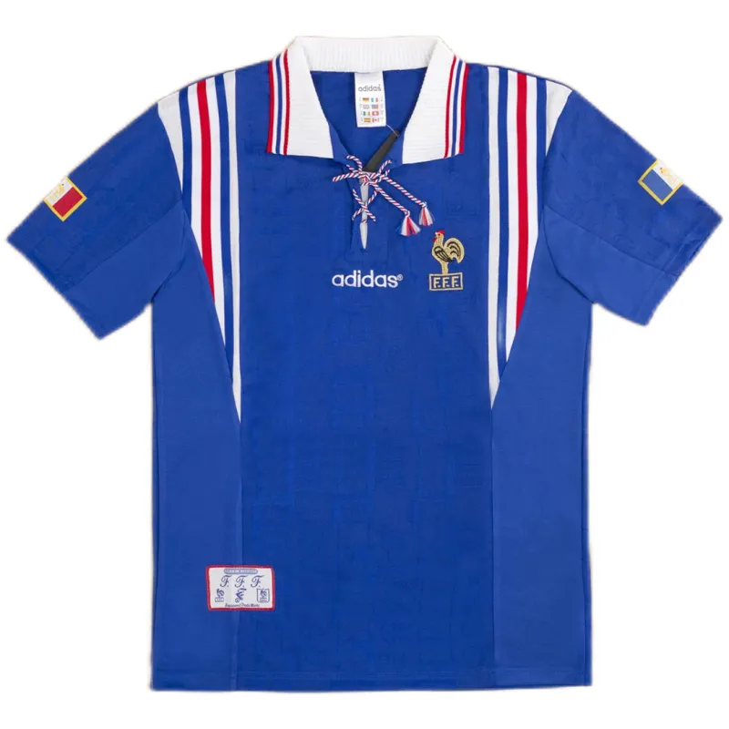 1996 Frankreich Heimtrikot (Retro)