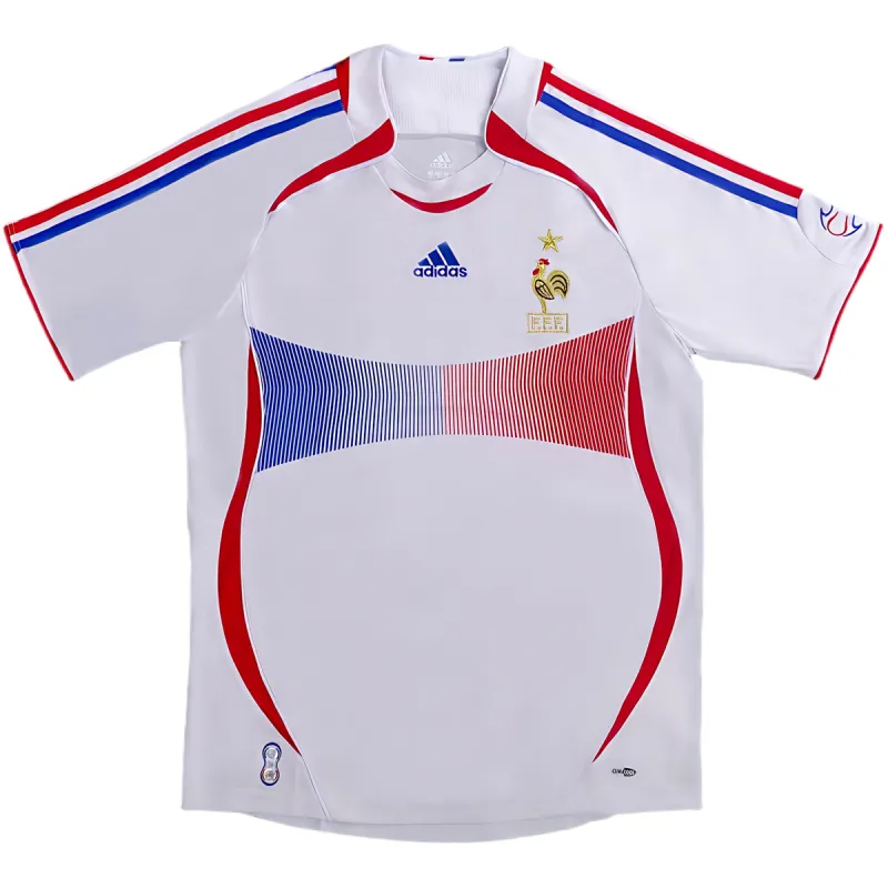 2006 France Away Retro Jersey