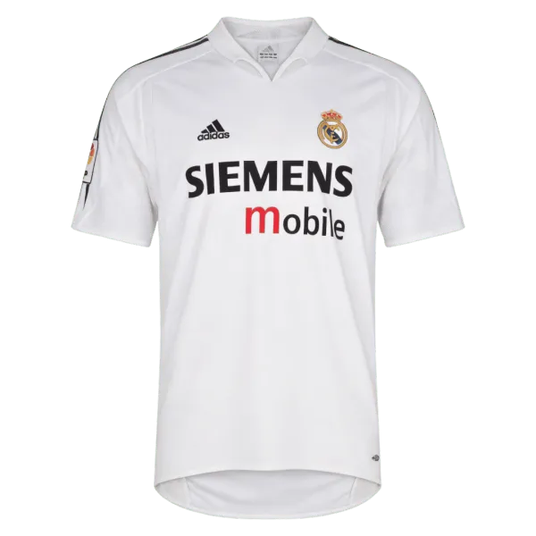 2004/05 Real Madrid Home Retro Jersey - A-Grade Quality Detail View