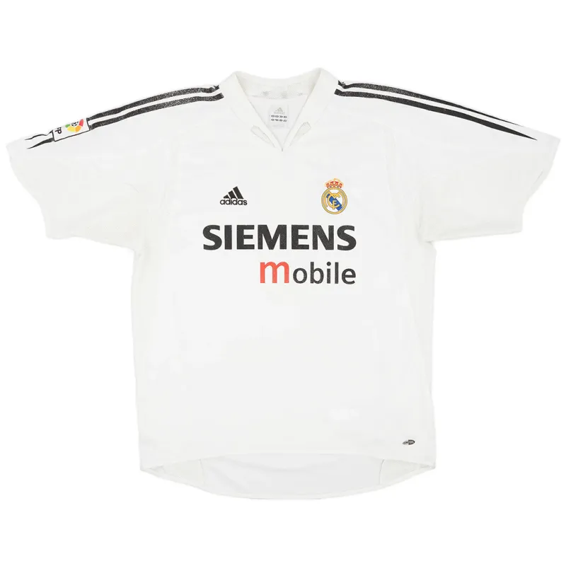 2004/05 Real Madrid Home Retro Jersey