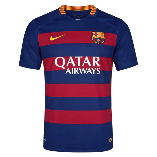 2015/16 Barcelona Home Retro Jersey - A-Grade Quality Detail View