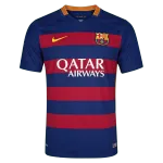 Camisa retro de jogo em casa do Barcelona 2015/16 2015/16 Barcelona Home Retro Jersey