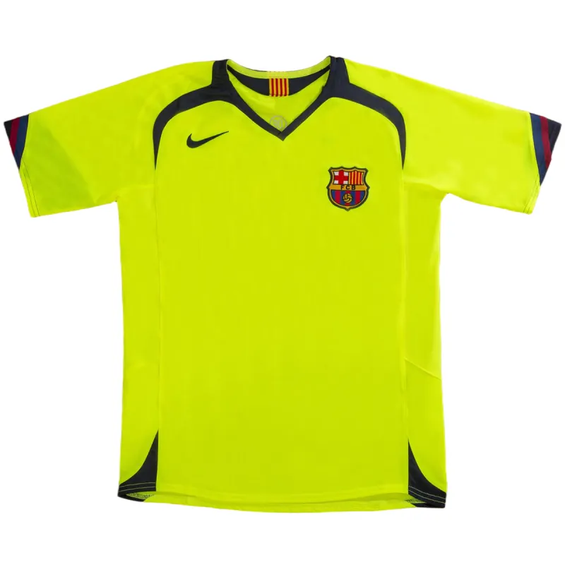 Maillot rétro extérieur du FC Barcelone, saison 2005/06