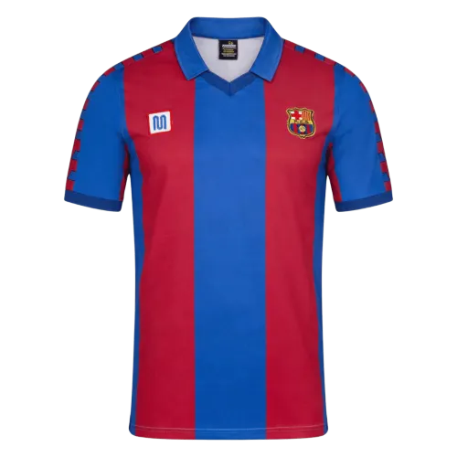 1980/82 Barcelona Heimtrikot im Retro-Stil