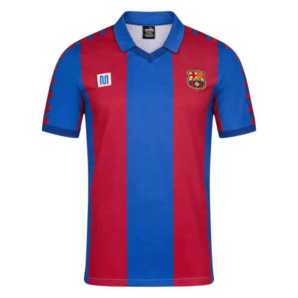 1980/82 Barcelona Home Retro Jersey - A-Grade Quality Detail View