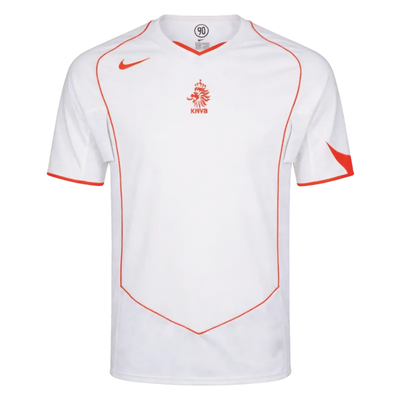 2004 Netherlands Away Retro Jersey