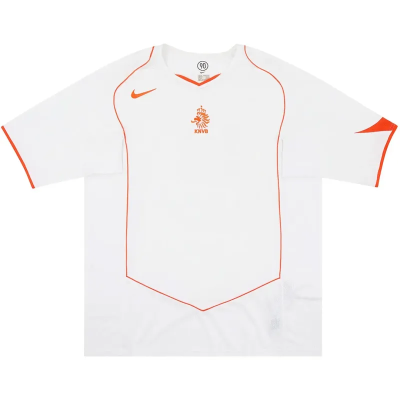 2004 Netherlands Away Retro Jersey