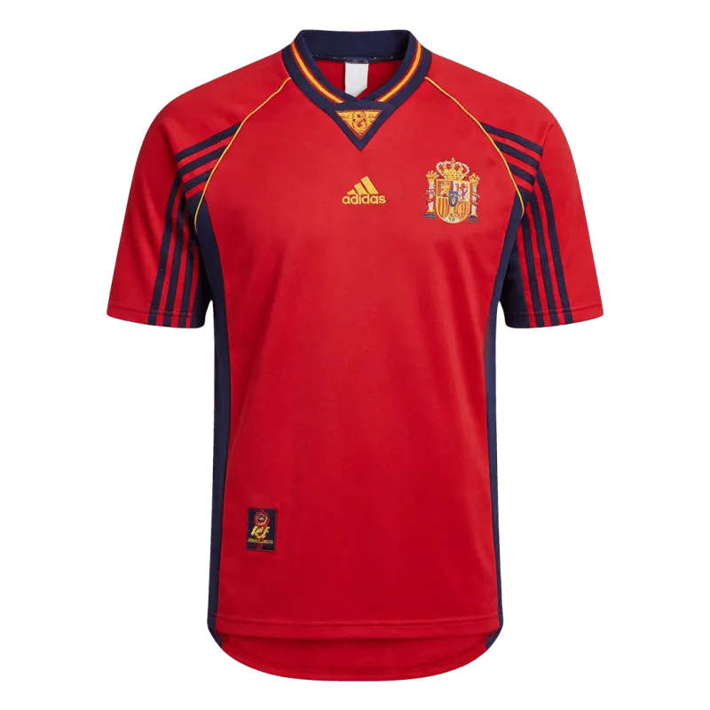 1998 Spain Home Retro Jersey