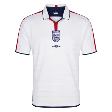2004 England Home Retro Jersey