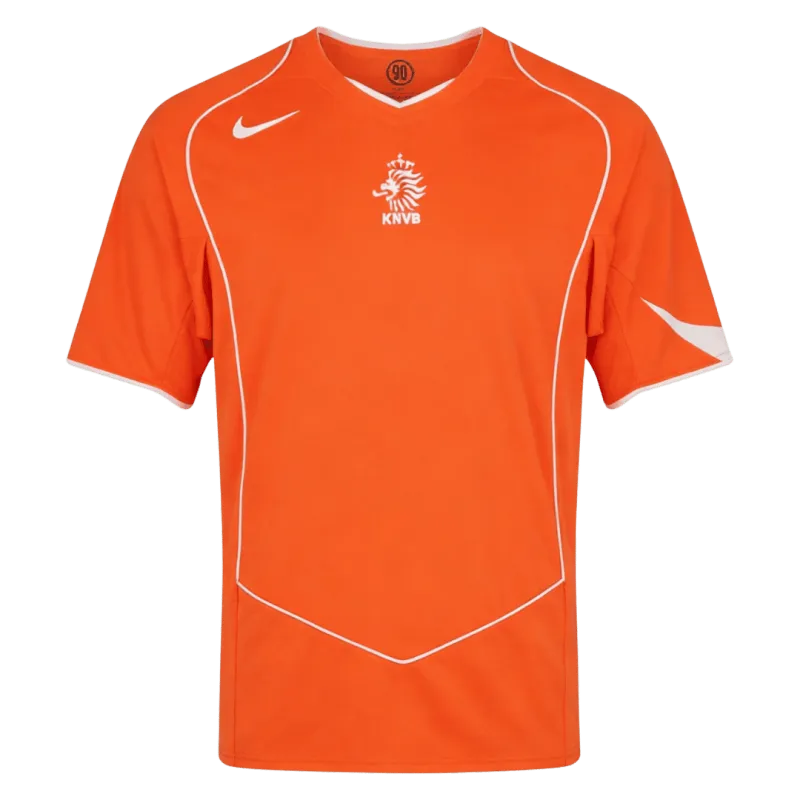 2004 Netherlands Home Retro Jersey