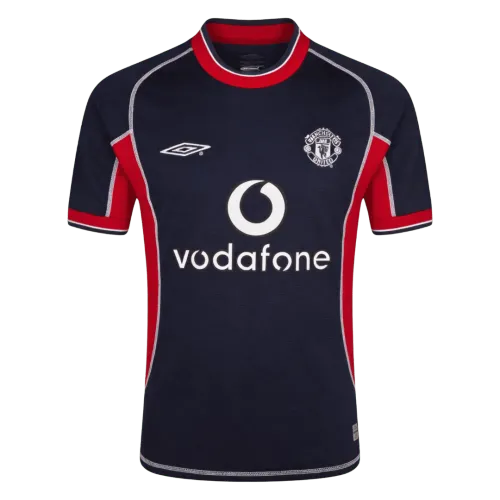 Maglia da trasferta retro "Third" del Manchester United stagione 2000/01
