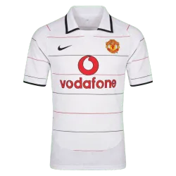 20,99 dólares - Camisola retro de terceiro equipamento do Manchester United para jogos fora de casa, de maio de 2003