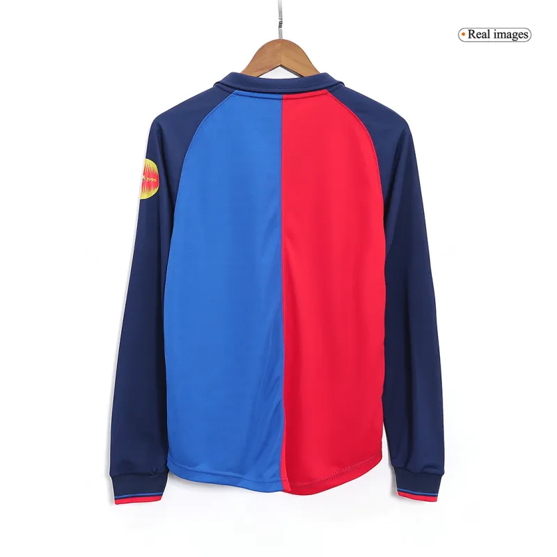 1999/00 Barcelona Home Long Sleeve Jersey