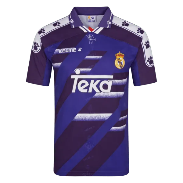 1994/96 Real Madrid Away Retro Jersey - A-Grade Quality Detail View