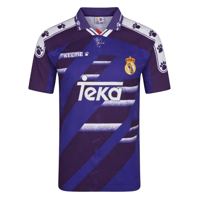 1994/96 Real Madrid Away Retro Jersey