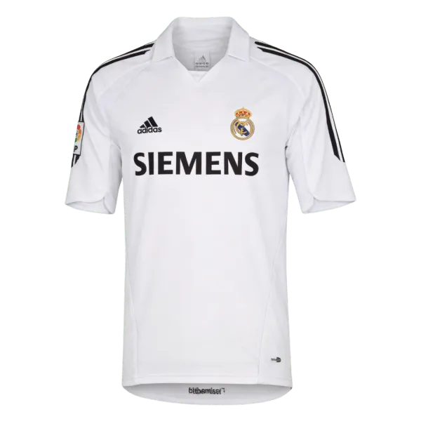 2005/06 Real Madrid Home Retro Jersey - A-Grade Quality Detail View