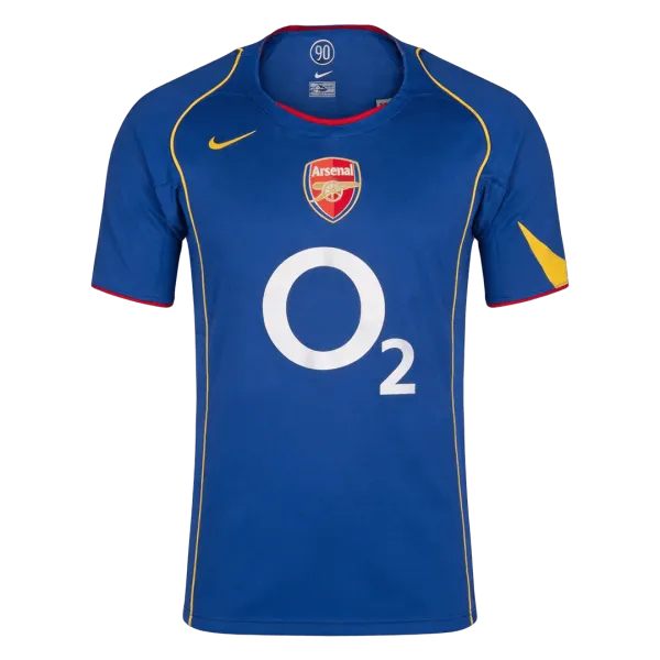 2004/05 Arsenal Away Retro Jersey - A-Grade Quality Detail View