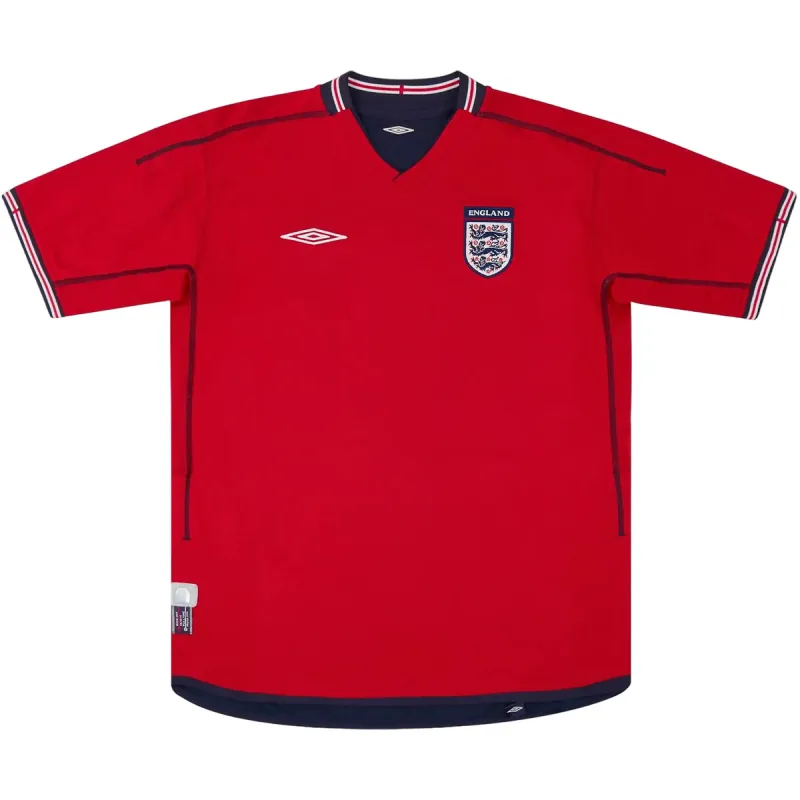 2002 England Away Retro Jersey