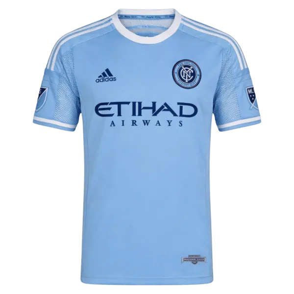 2015 New York City Home Retro Jersey - A-Grade Quality Detail View