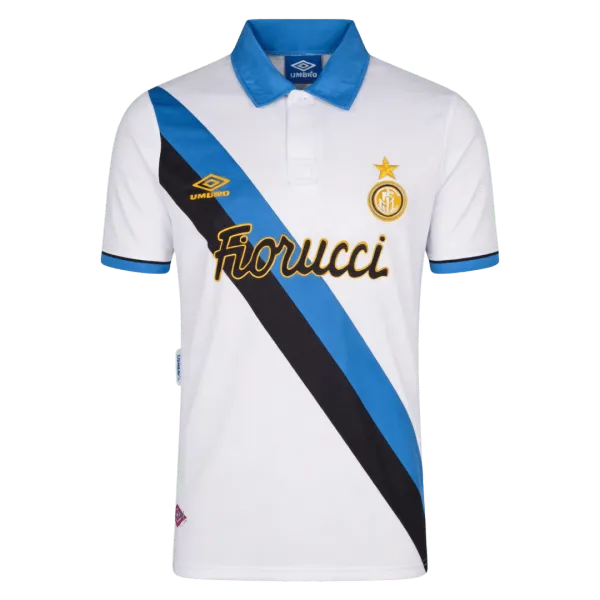 1994/95 Inter Milan Away Retro Jersey - A-Grade Quality Detail View