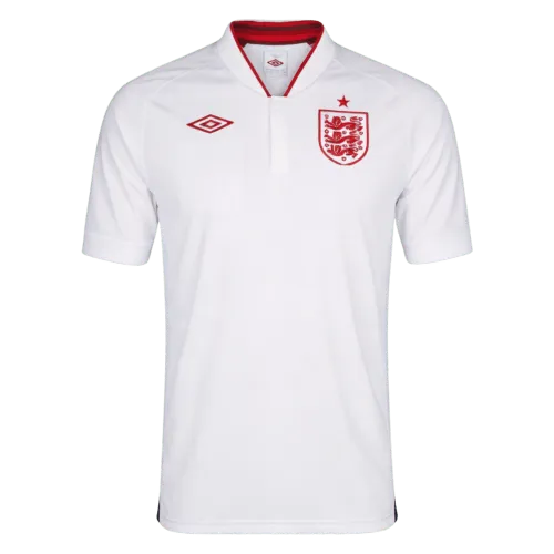 2012 England Home Retro Jersey
