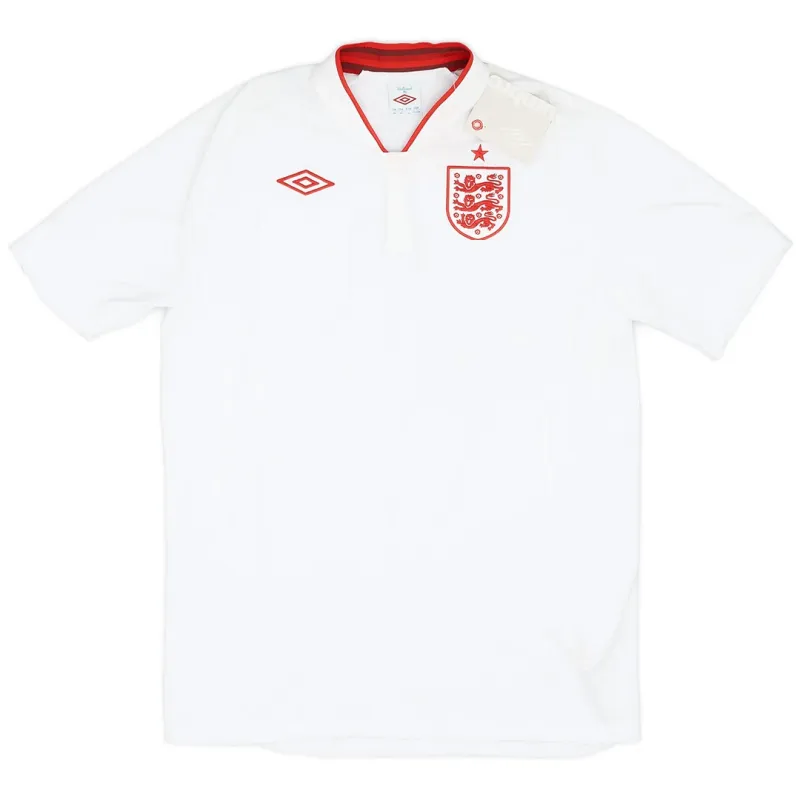 2012 England Home Retro Jersey