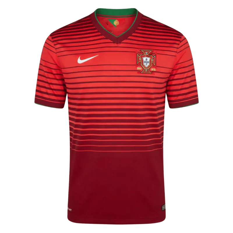 2014 Portugal Home Retro Jersey