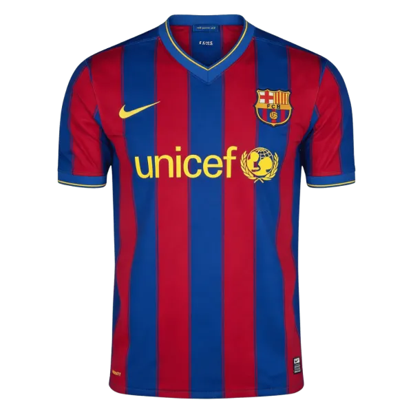 2009/10 Barcelona Home Retro Jersey - A-Grade Quality Detail View