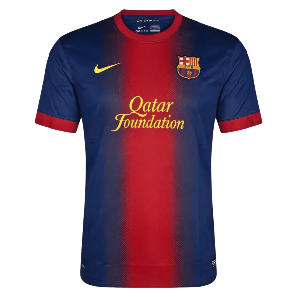 2012/13 Barcelona Home Retro Jersey - A-Grade Quality Detail View