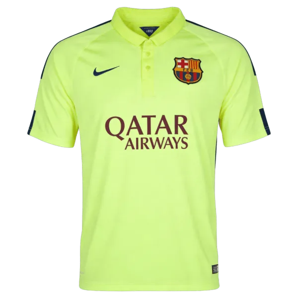 2014/15 Barcelona Third Away Retro Jersey - A-Grade Quality Detail View