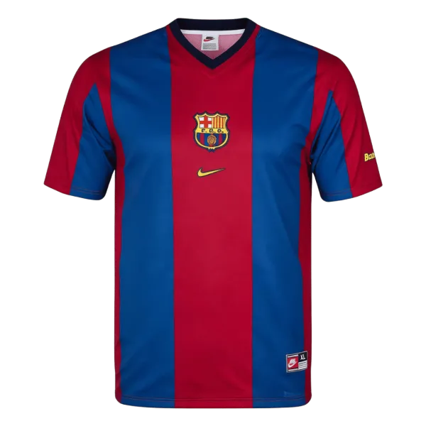 1998/99 Barcelona Home Retro Jersey - A-Grade Quality Detail View
