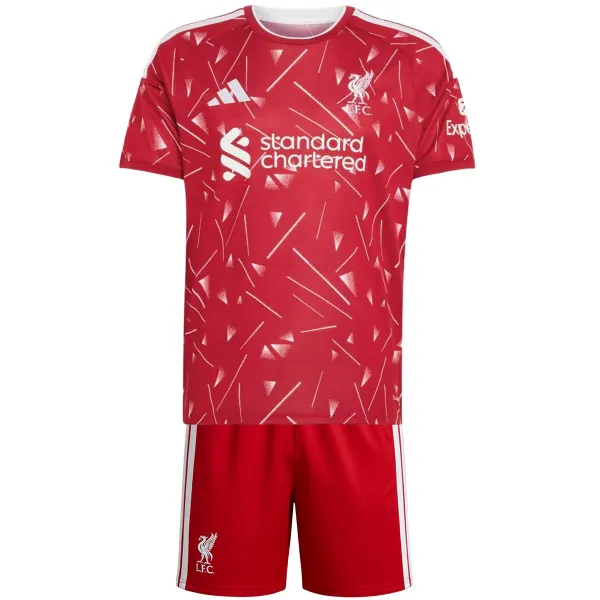 26/27 Liverpool Home Kids Kit - A-Grade Quality Detail View