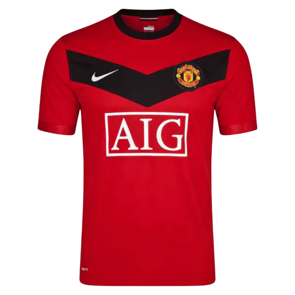2009/10 Manchester United Home Retro Jersey - A-Grade Quality Detail View