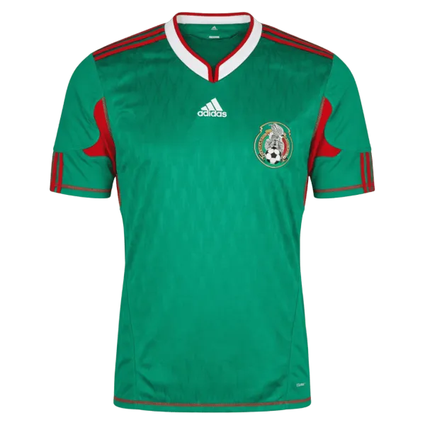 2010 Mexico Home Retro Jersey - A-Grade Quality Detail View
