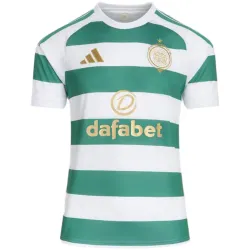 Camisa do Celtic para jogos em casa de 26/27 - foto do produto 16,99 dólares - Camisola de jogo em casa do Celtic, tamanhos 26/27