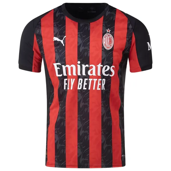 25/26 AC Milan Home Jersey - A-Grade Quality Detail View