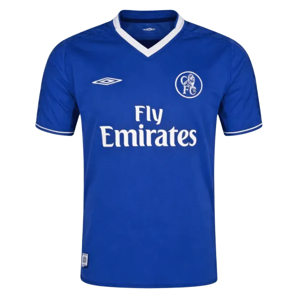 2003/05 Chelsea Home Retro Jersey - A-Grade Quality Detail View