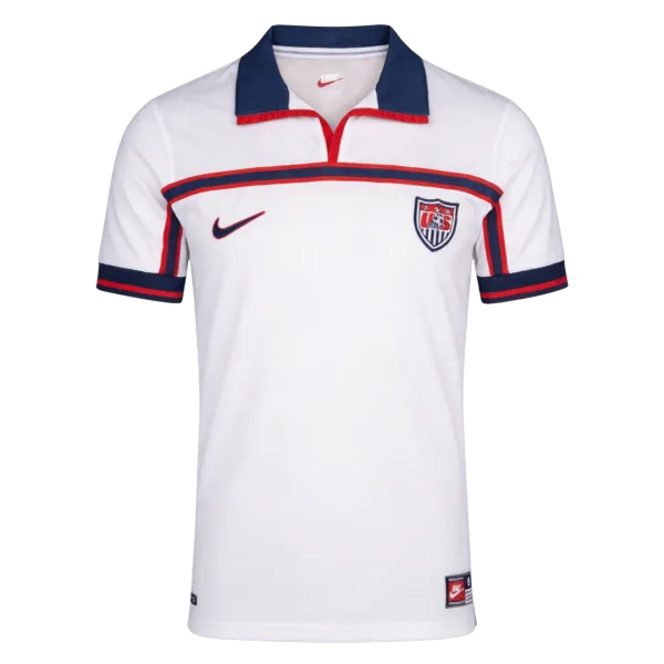 1998 USA Home Retro Jersey - A-Grade Quality Detail View