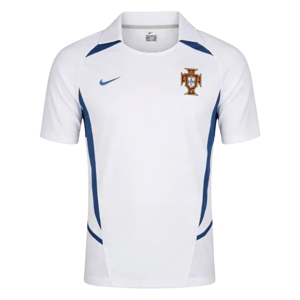 2002 Portugal Away Retro Jersey - A-Grade Quality Detail View