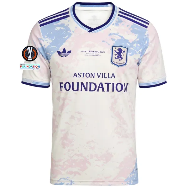 25/26 Aston Villa Third Away Jersey - A-Grade Quality Detail View